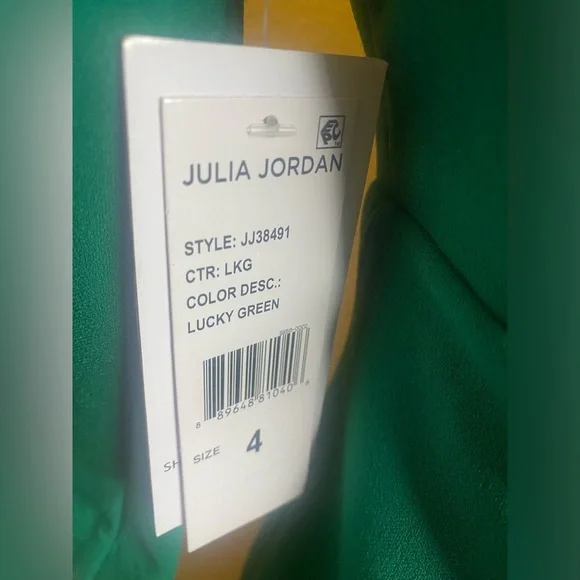 Julia Jordan Pleated Ruffle Front Sheath Dress - Picture 6 of 7